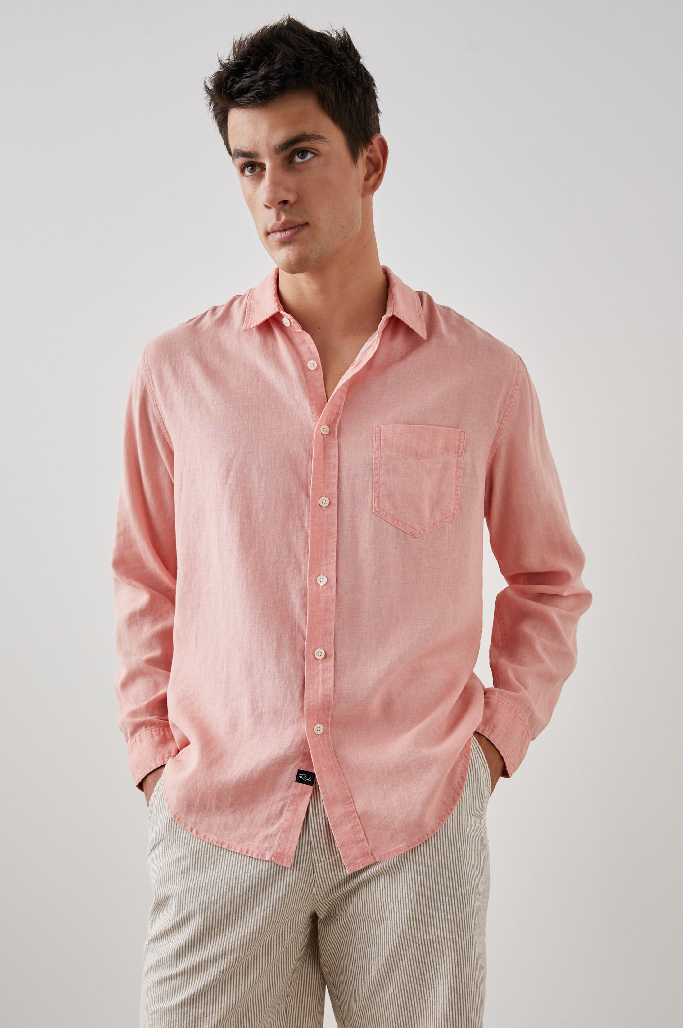 MYKONOS SHIRT - AGATE sold by Rails product image thumbnail 4