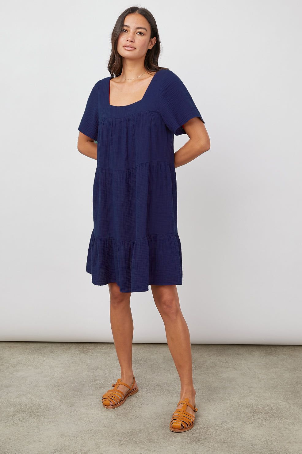 VALENTINA DRESS - ADMIRAL BLUE sold by Rails product image thumbnail 4