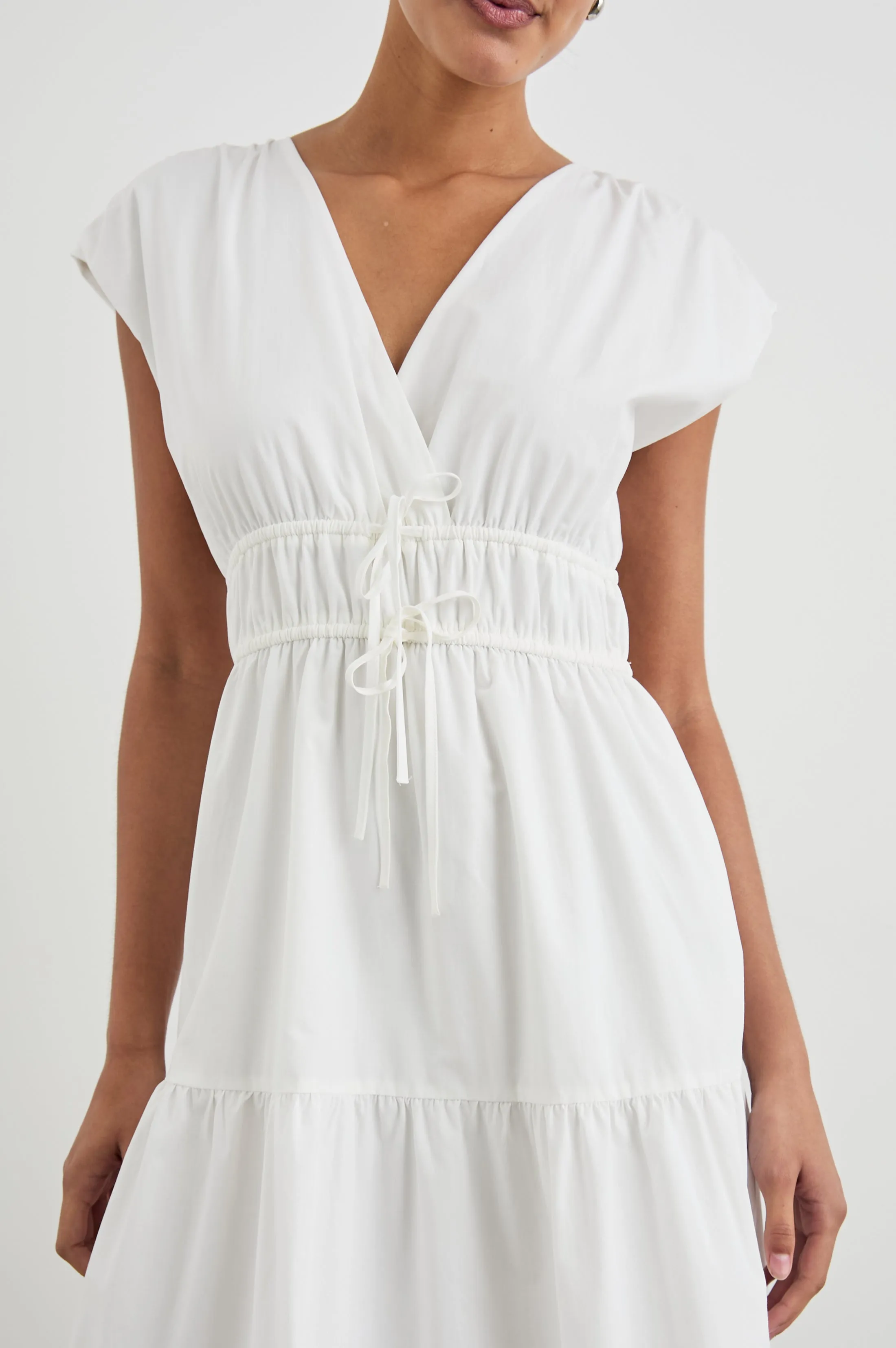 LUCIA DRESS - WHITE sold by Rails product image thumbnail 2