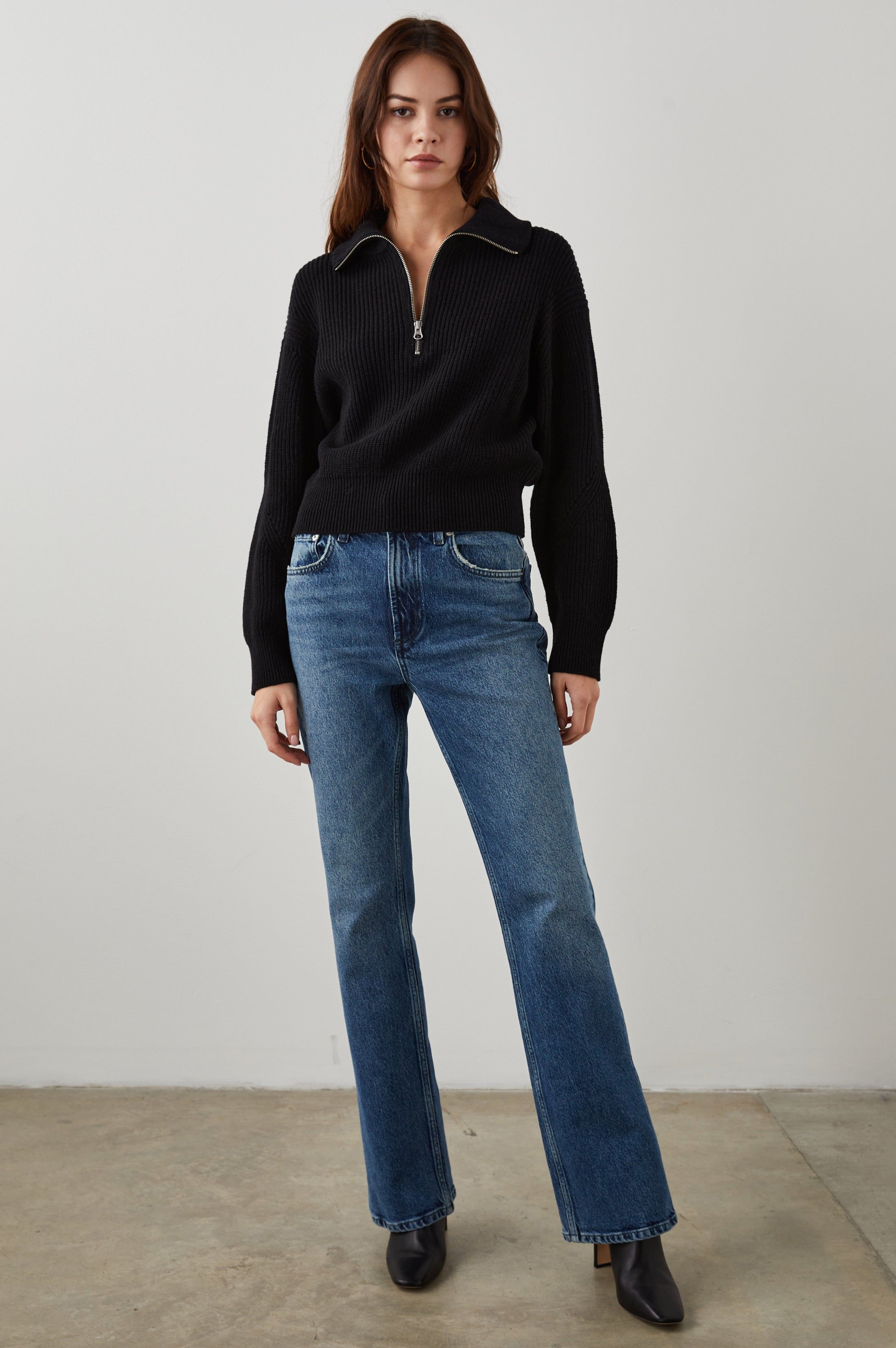 ROUX SWEATER - BLACK sold by Rails product image thumbnail 3