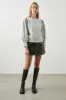 TIFFANY SWEATSHIRT - HEATHER GREY sold by Rails