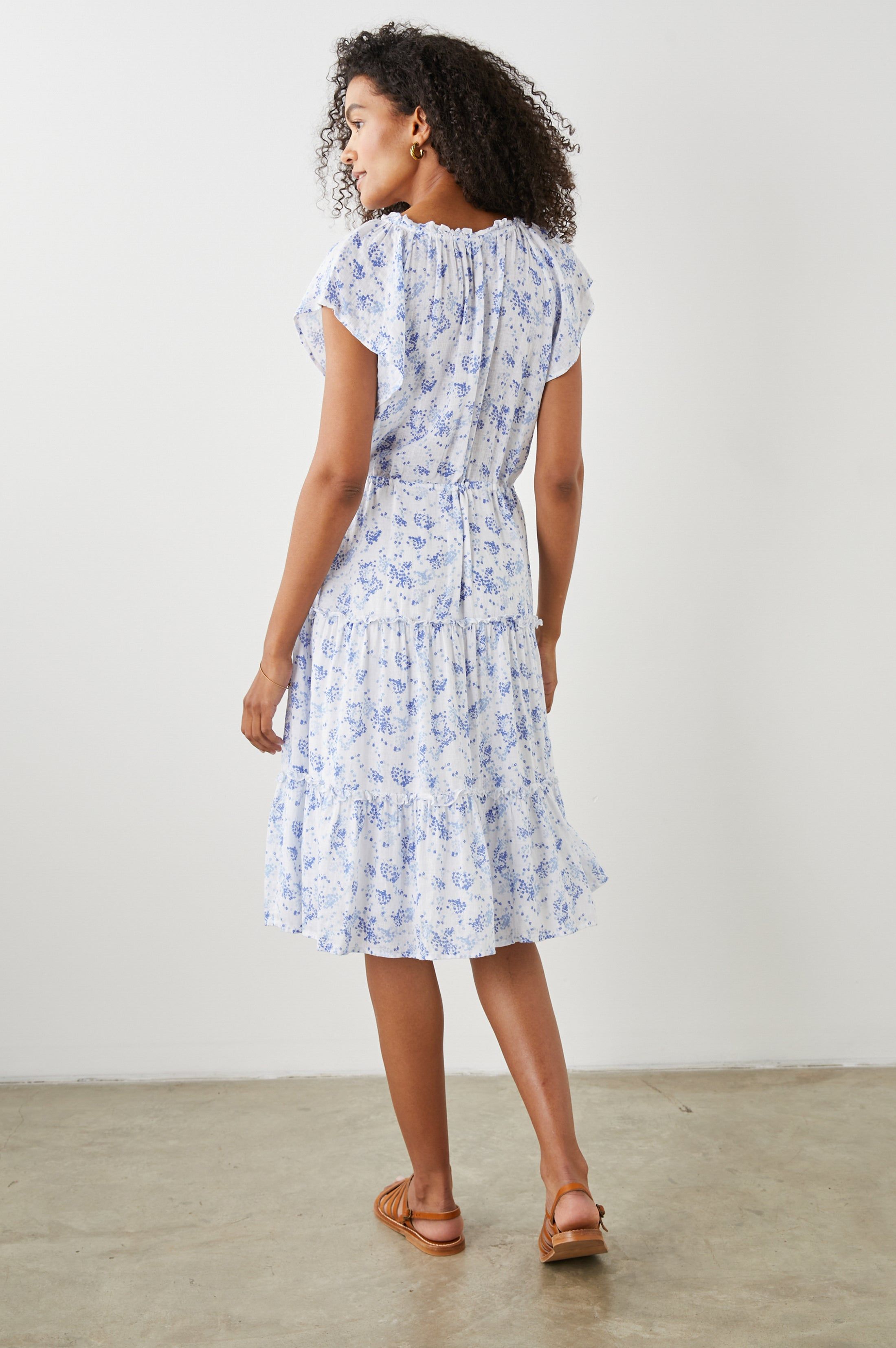 JUNI DRESS - BLUE BLOSSOMS sold by Rails product image thumbnail 5