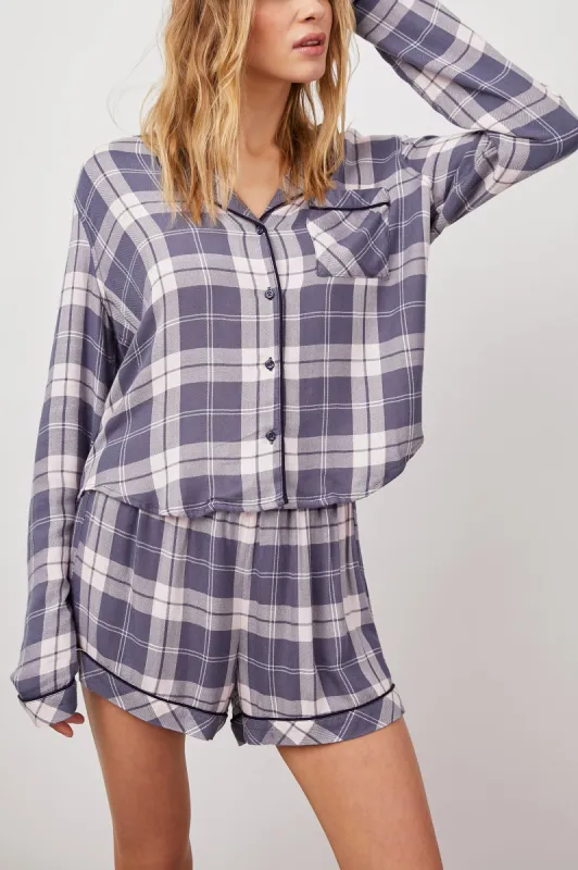 KELLEN PAJAMA SET - AZUREL ROSE sold by Rails