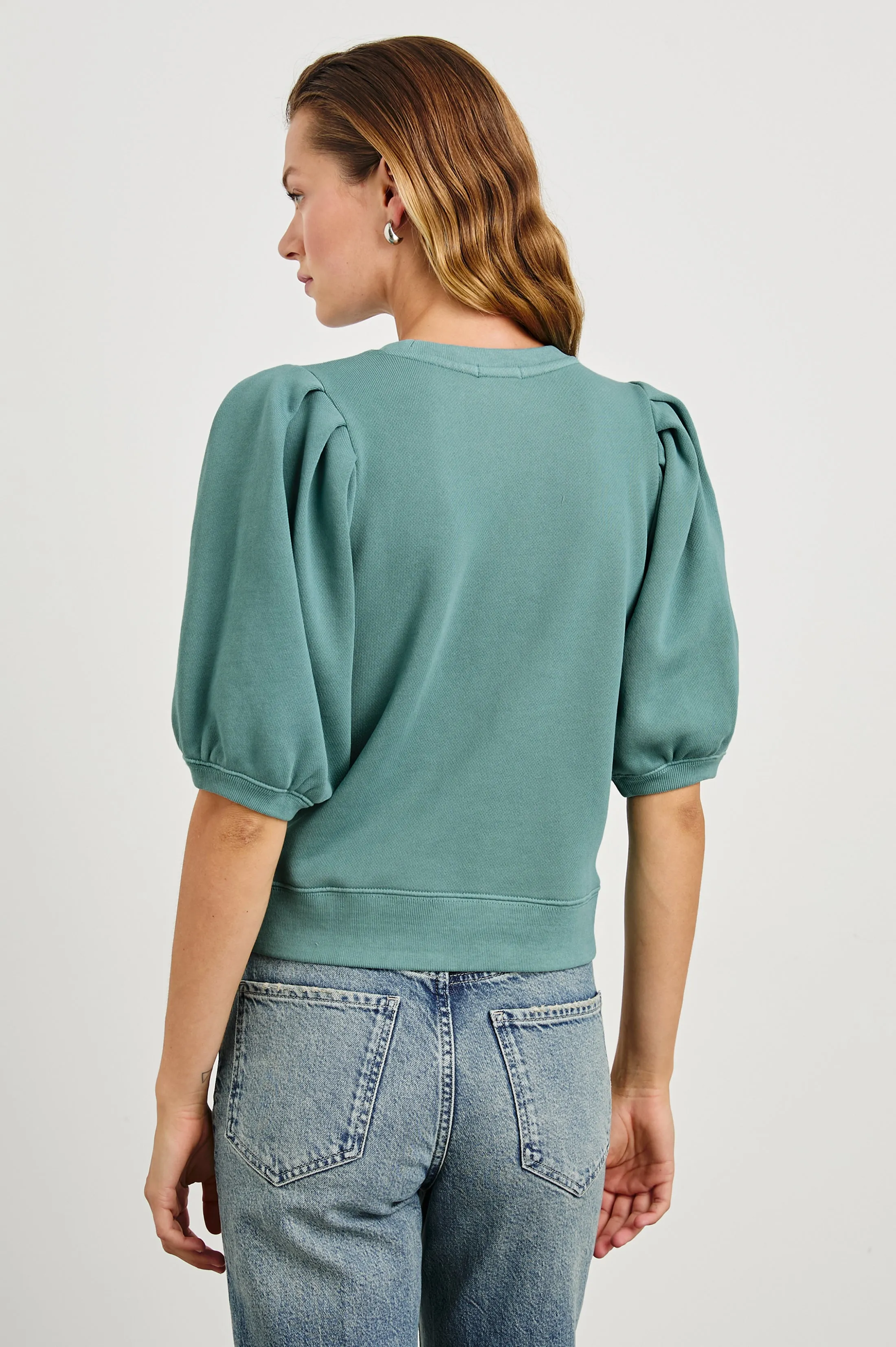 CAMY SWEATSHIRT - STONE BLUE sold by Rails product image thumbnail 5