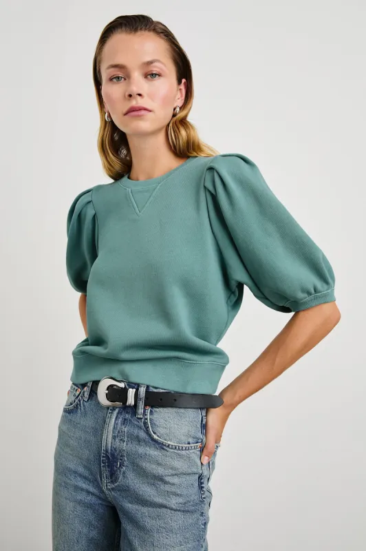 CAMY SWEATSHIRT - STONE BLUE sold by Rails
