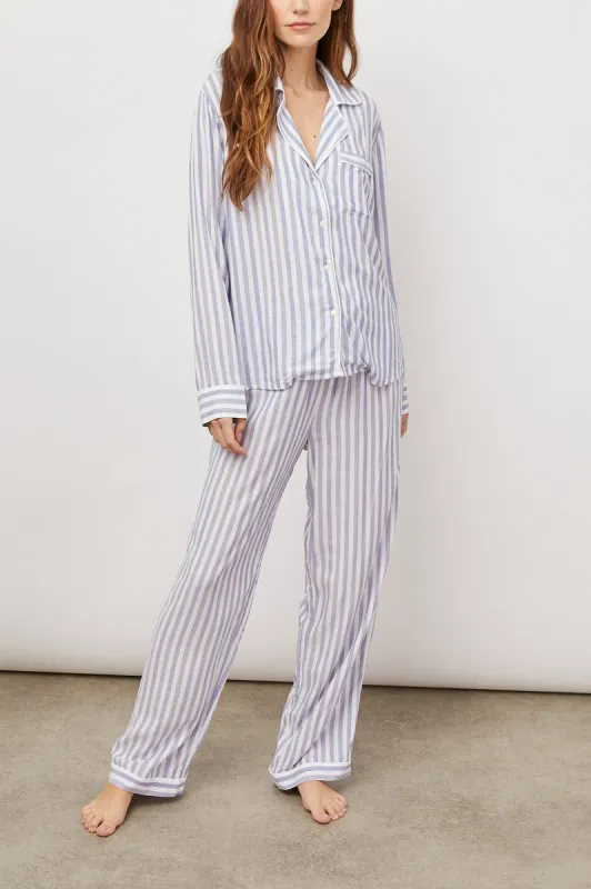 CLARA PAJAMA SET - BERMUDA STRIPE sold by Rails