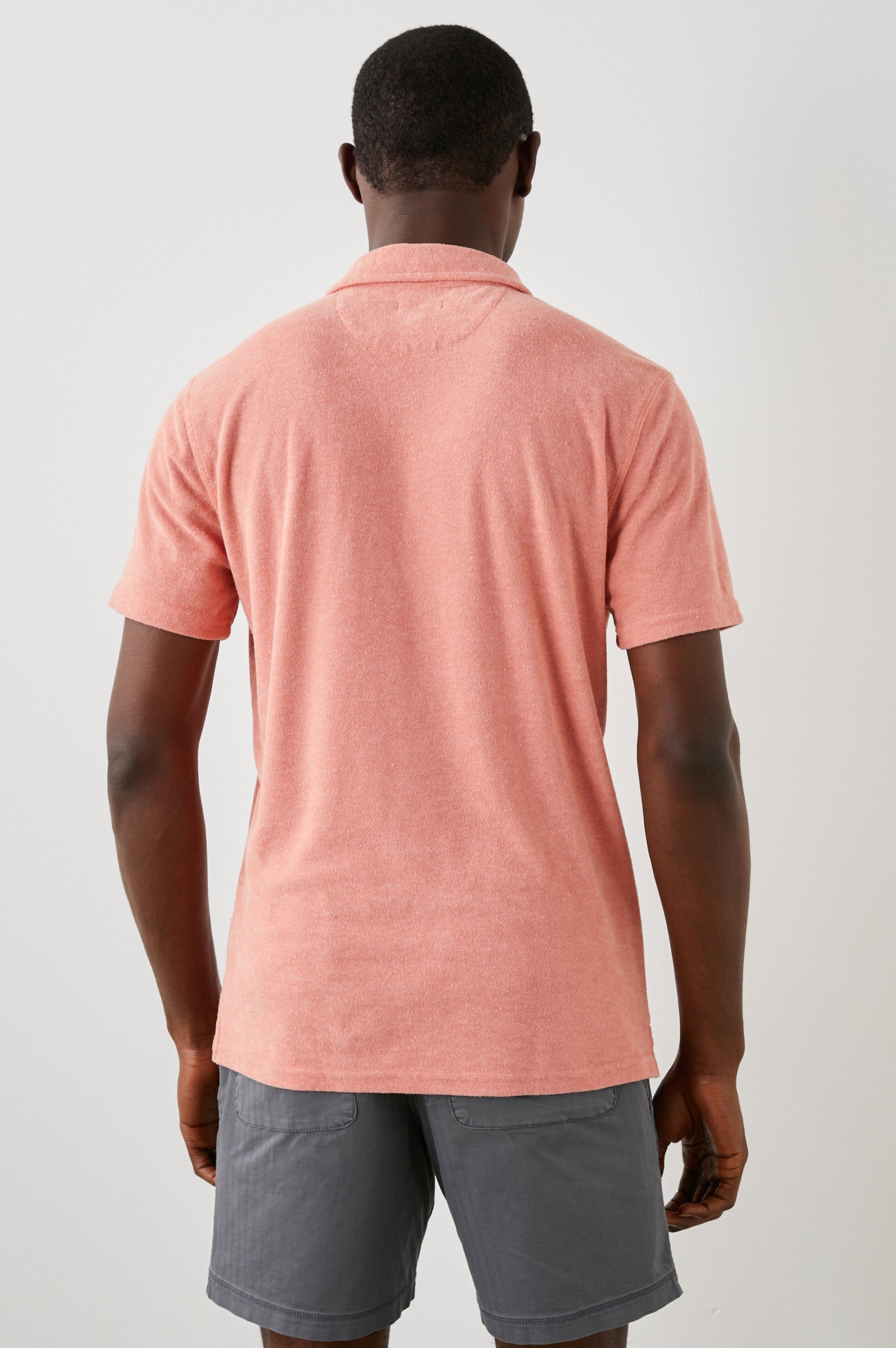 RHEN POLO SHIRT - DRAGON FRUIT sold by Rails product image thumbnail 6