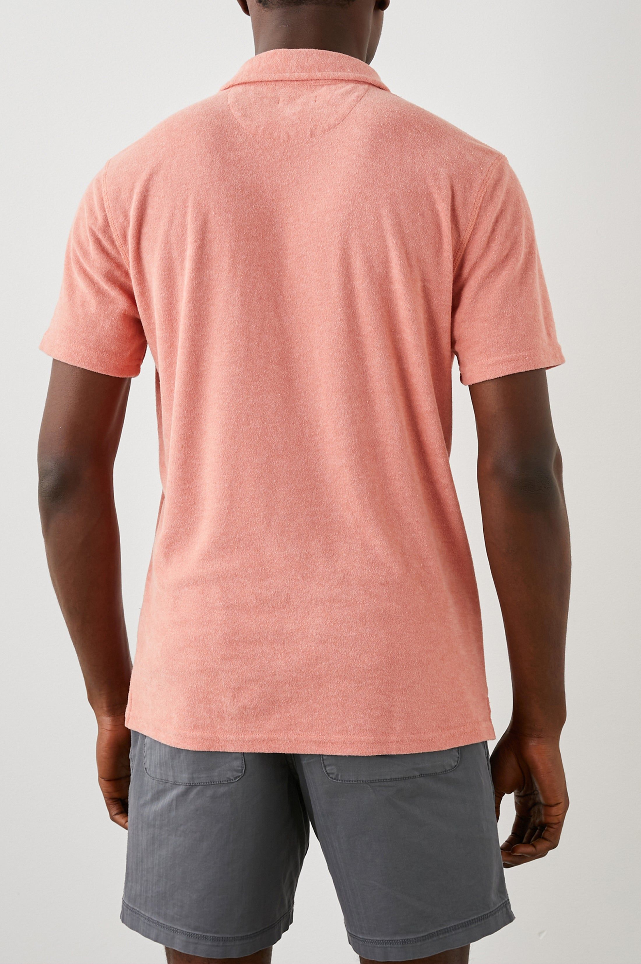 RHEN POLO SHIRT - DRAGON FRUIT sold by Rails product image thumbnail 5