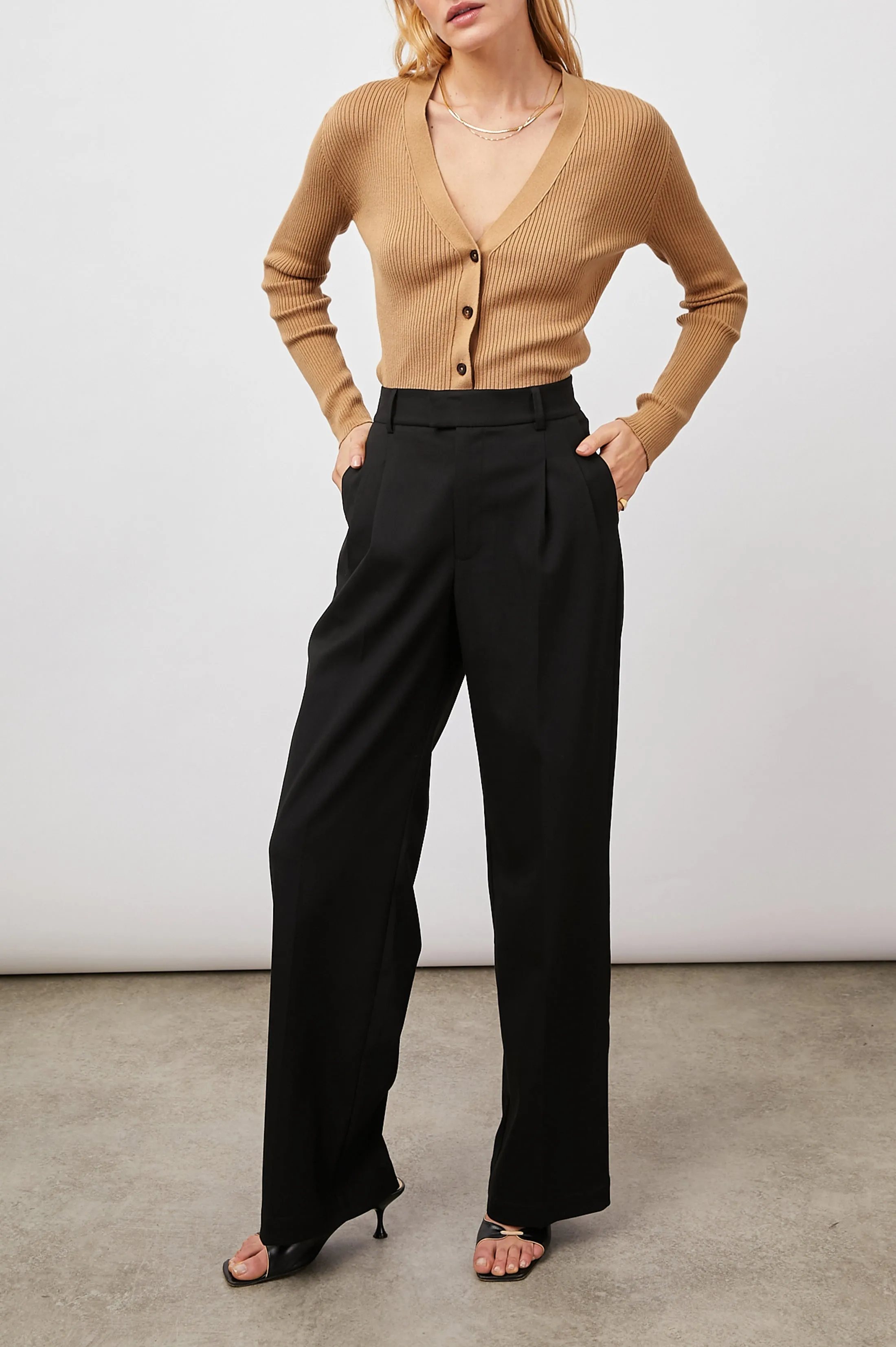 BEAU CARDIGAN - CAMEL sold by Rails product image thumbnail 3