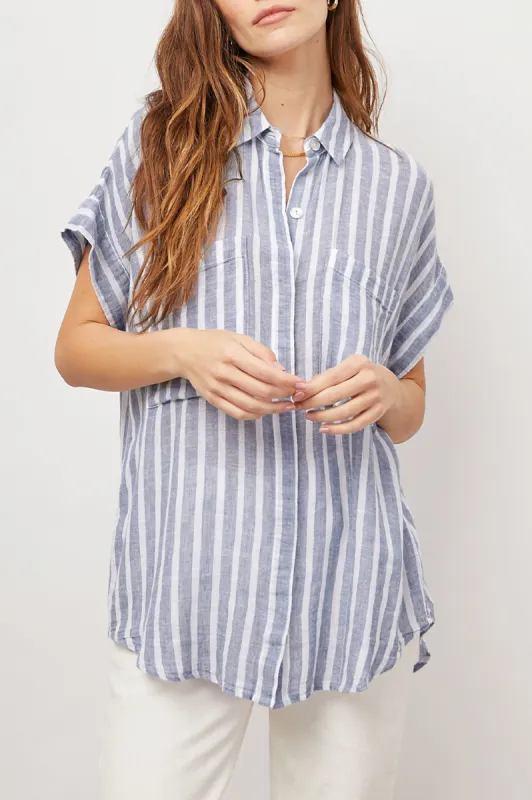 CITO SHIRT - RHONE STRIPE sold by Rails