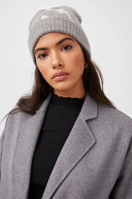 AUTUMN KNIT HAT - GREY TIE DYE sold by Rails