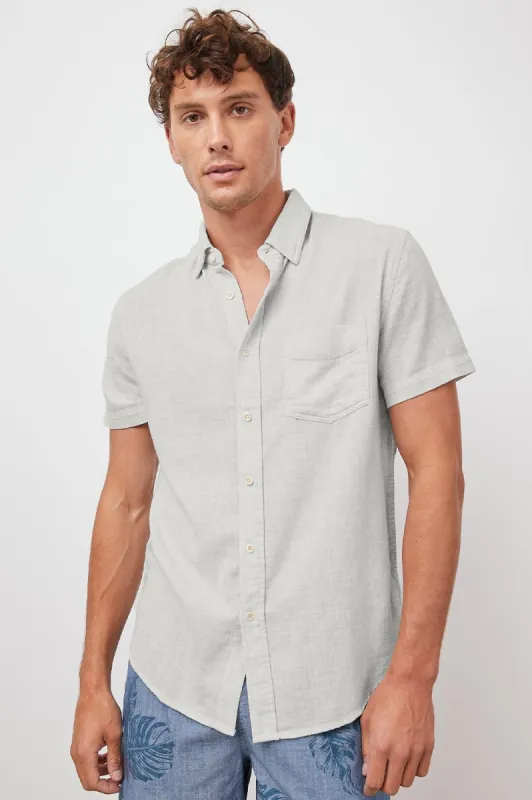 FAIRFAX SHIRT - GREY MELANGE sold by Rails