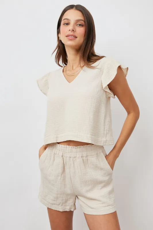 MILEY TOP - FLAX sold by Rails