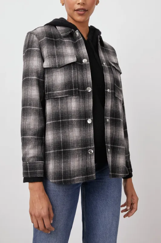 TURNER SHIRT JACKET - ASH PEARL sold by Rails