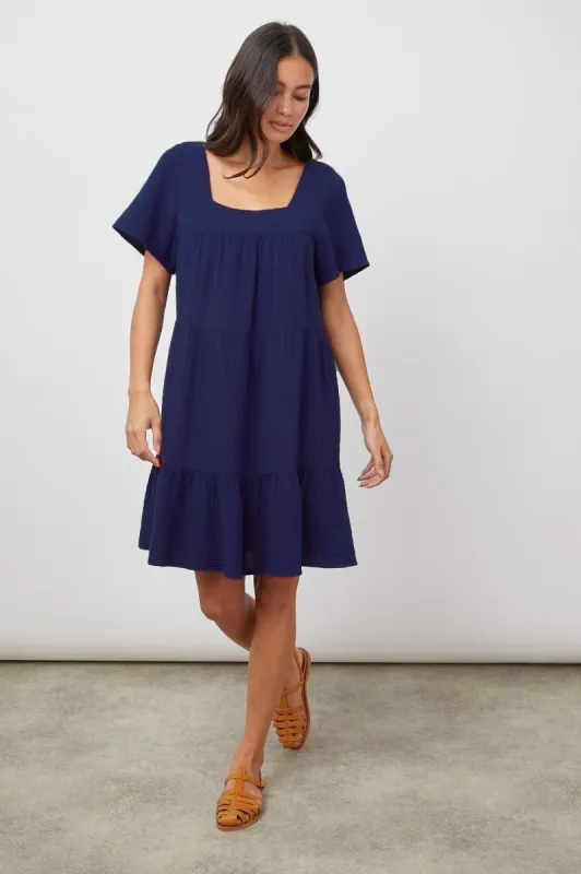 VALENTINA DRESS - ADMIRAL BLUE sold by Rails
