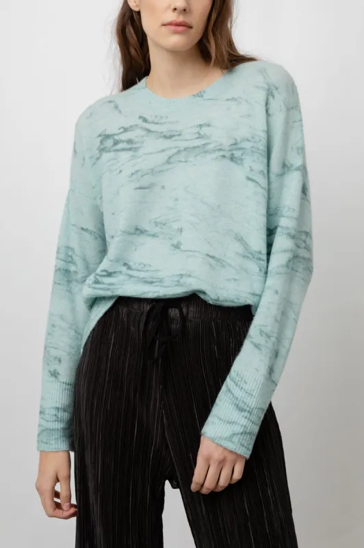 VIRGO SWEATER - MINTED MARBLE sold by Rails