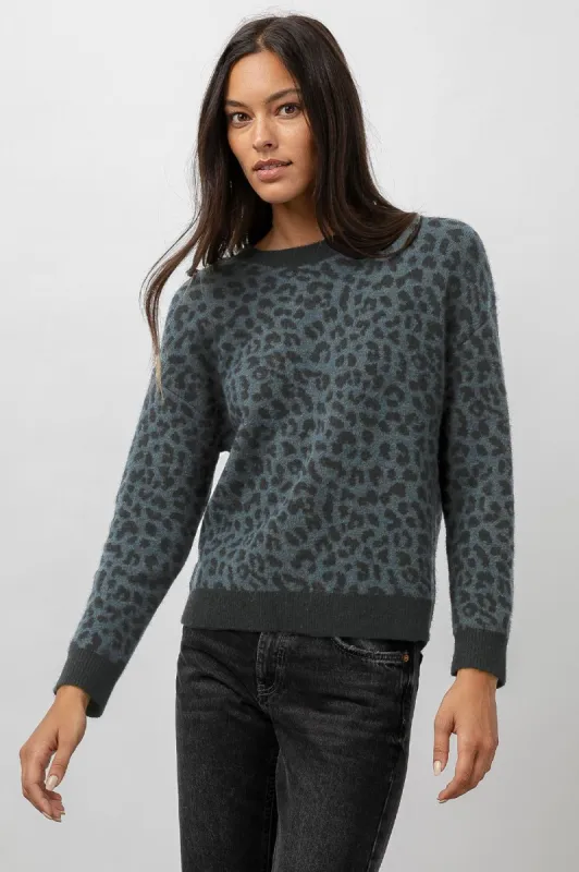 CHANCE SWEATER - FOREST JAGUAR made by Rails