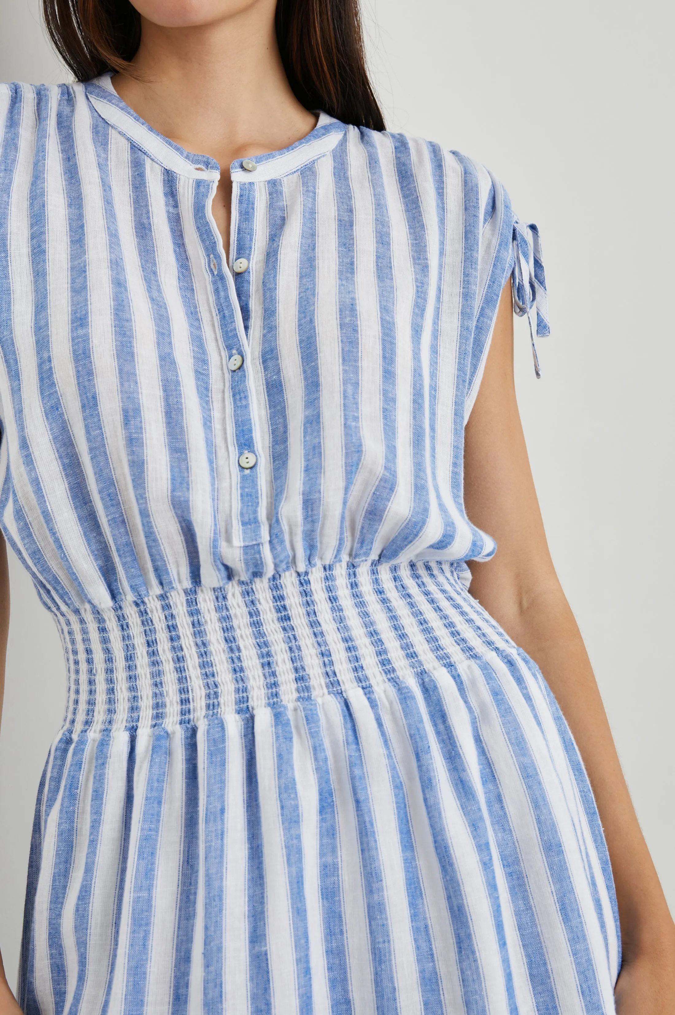 SAMINA DRESS - CASABLANCA STRIPE sold by Rails product image thumbnail 2