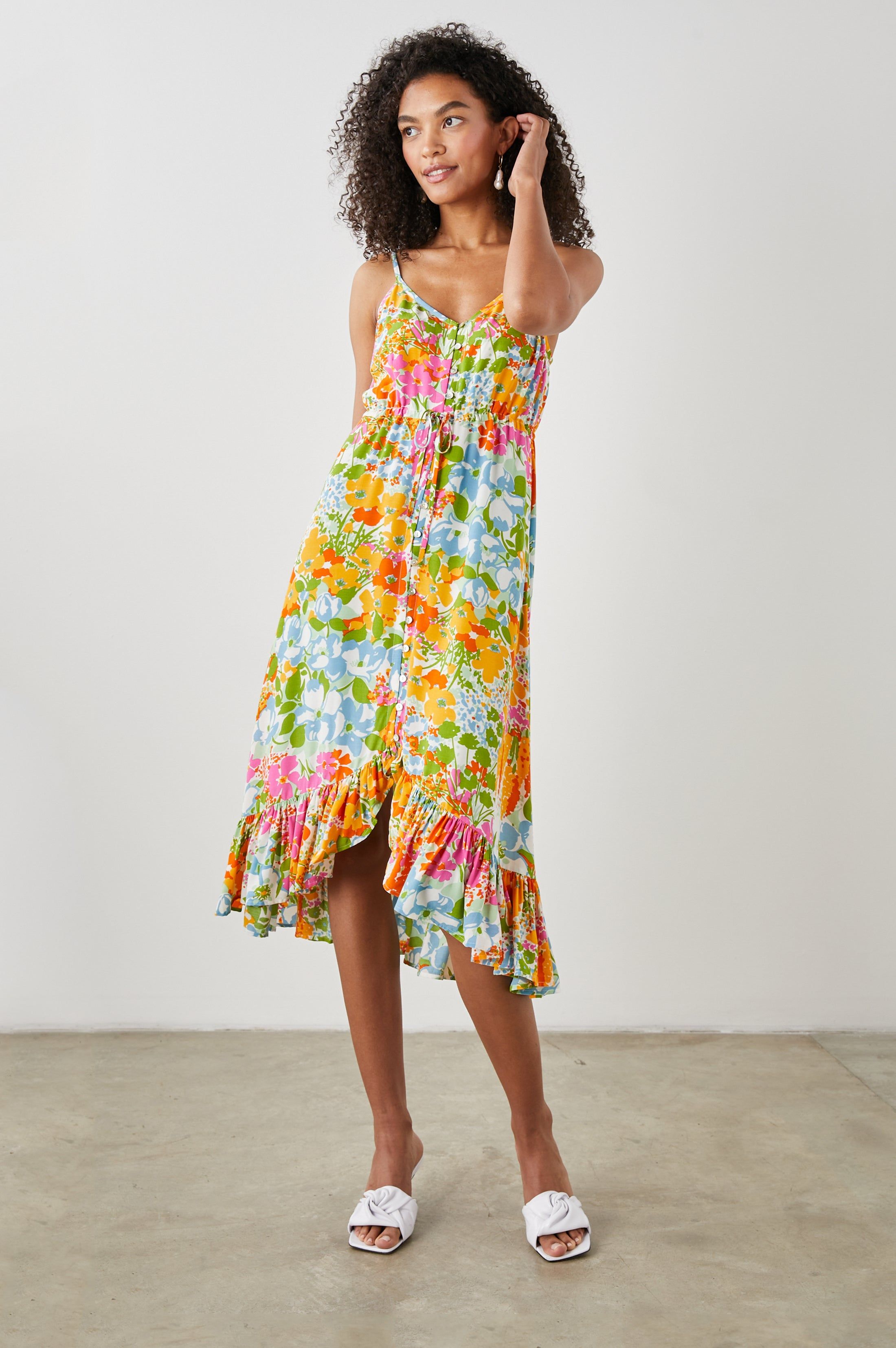 FRIDA DRESS - DAY GARDEN sold by Rails