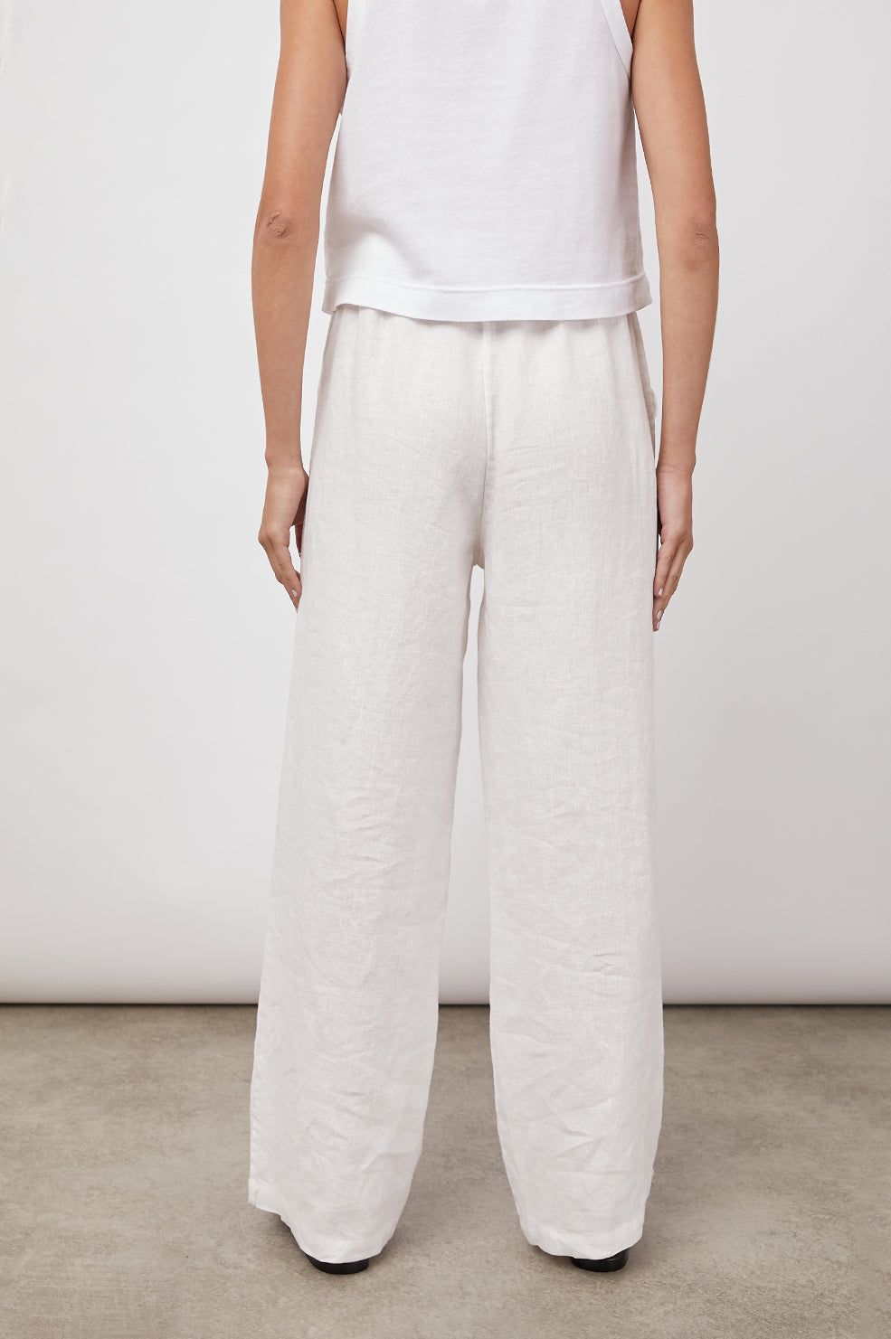 EMMIE PANT - WHITE sold by Rails product image thumbnail 6