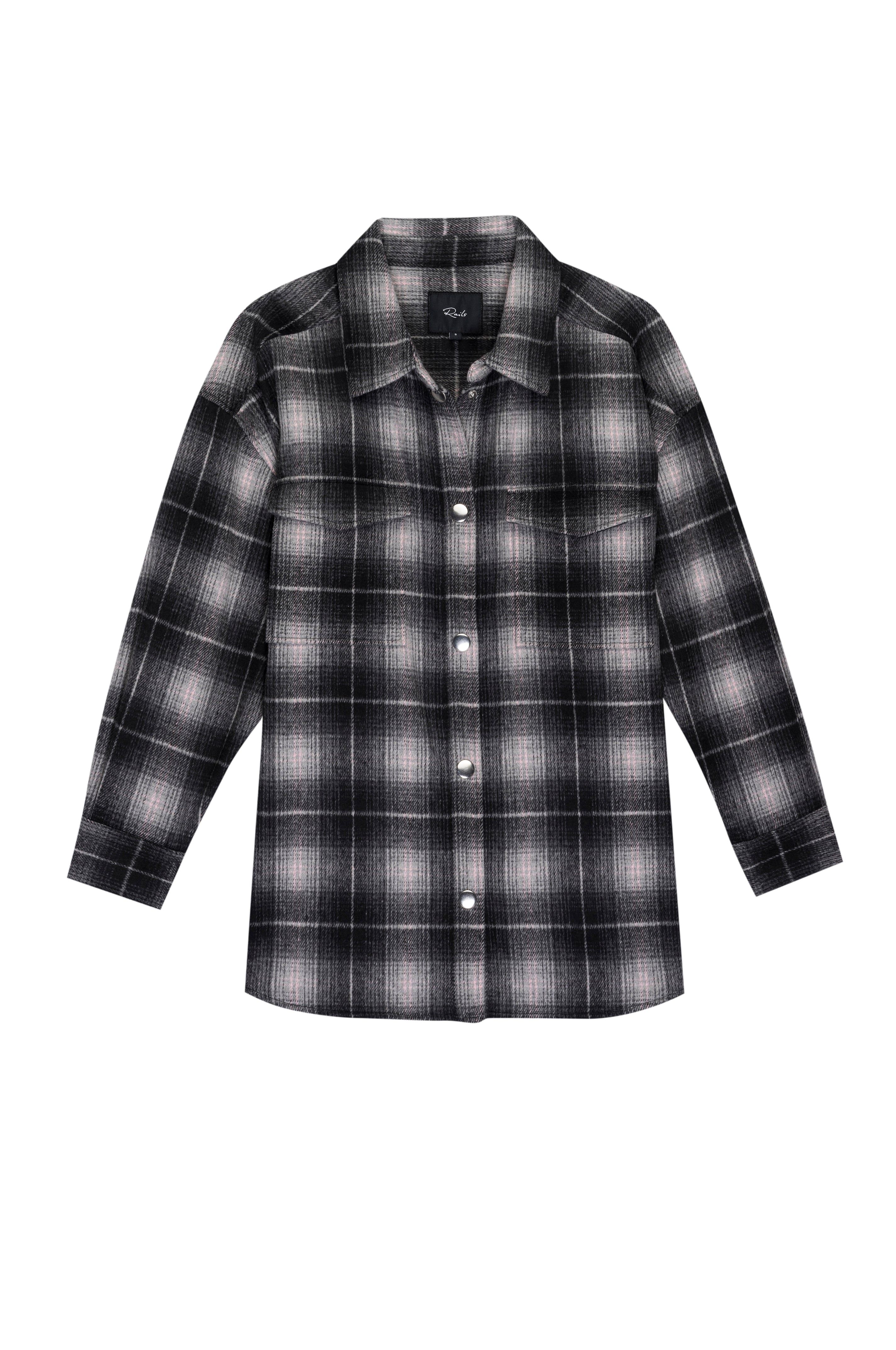 TURNER SHIRT JACKET - ASH PEARL sold by Rails product image thumbnail 5