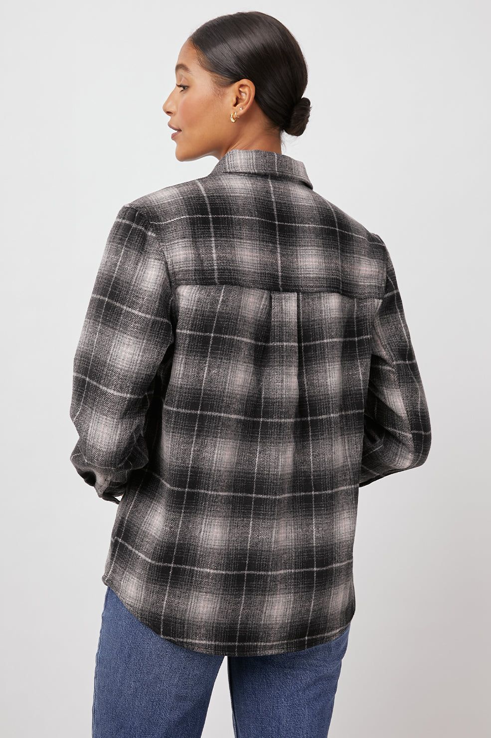 TURNER SHIRT JACKET - ASH PEARL sold by Rails product image thumbnail 4