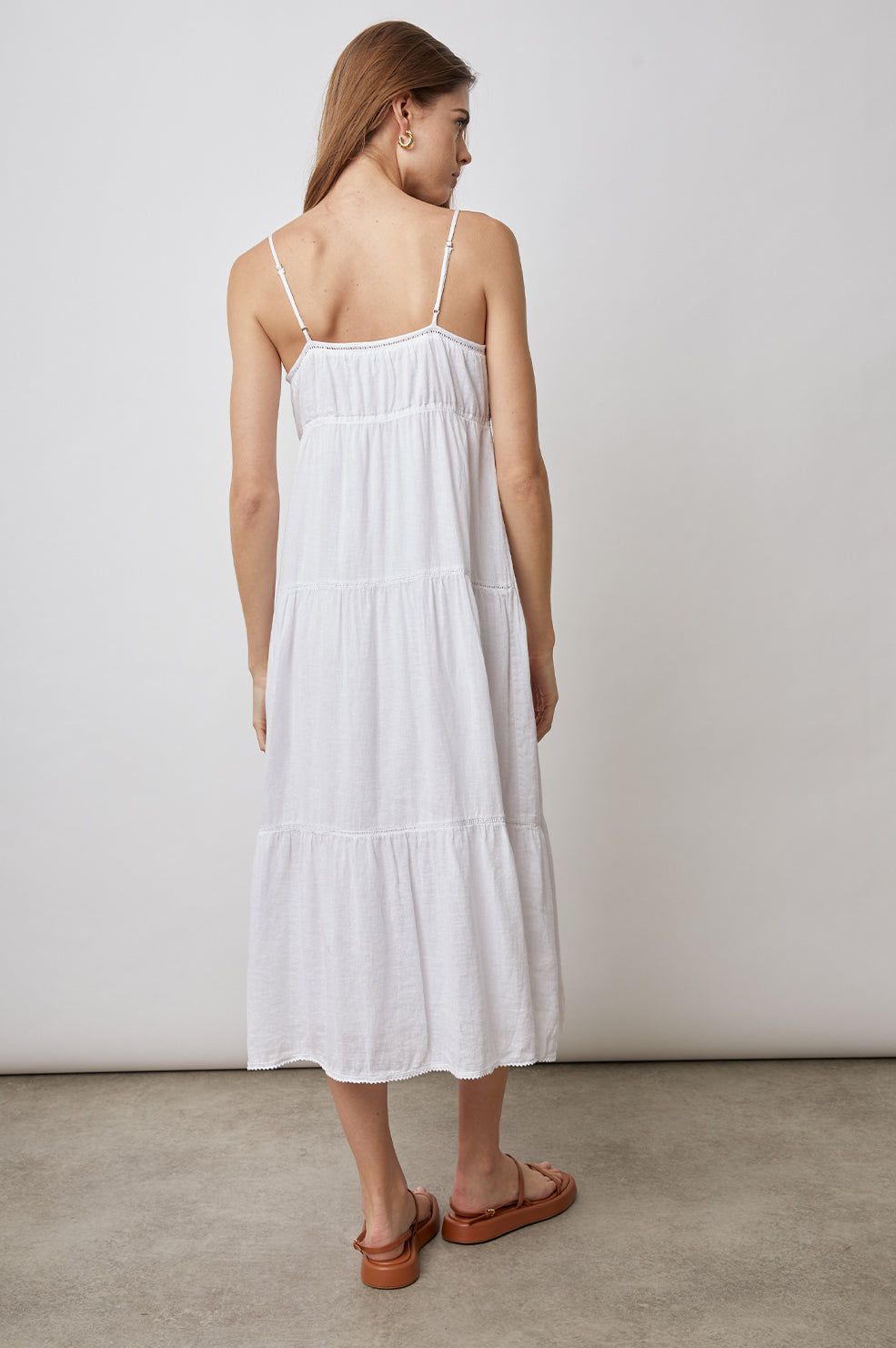 AVRIL DRESS - WHITE LACE DETAIL sold by Rails product image thumbnail 5