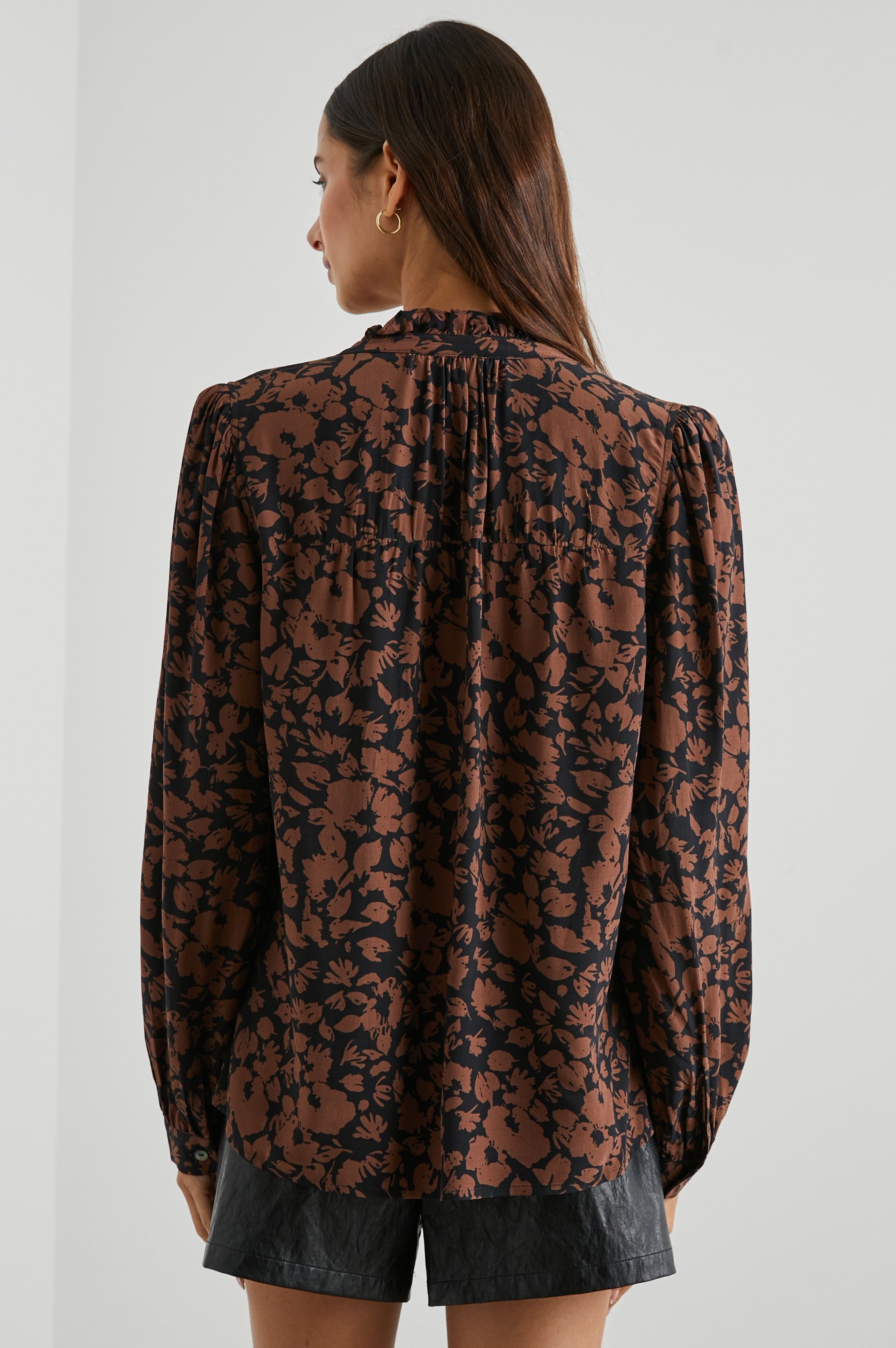 CAMILLE TOP - GARDEN SILHOUETTE sold by Rails product image thumbnail 5