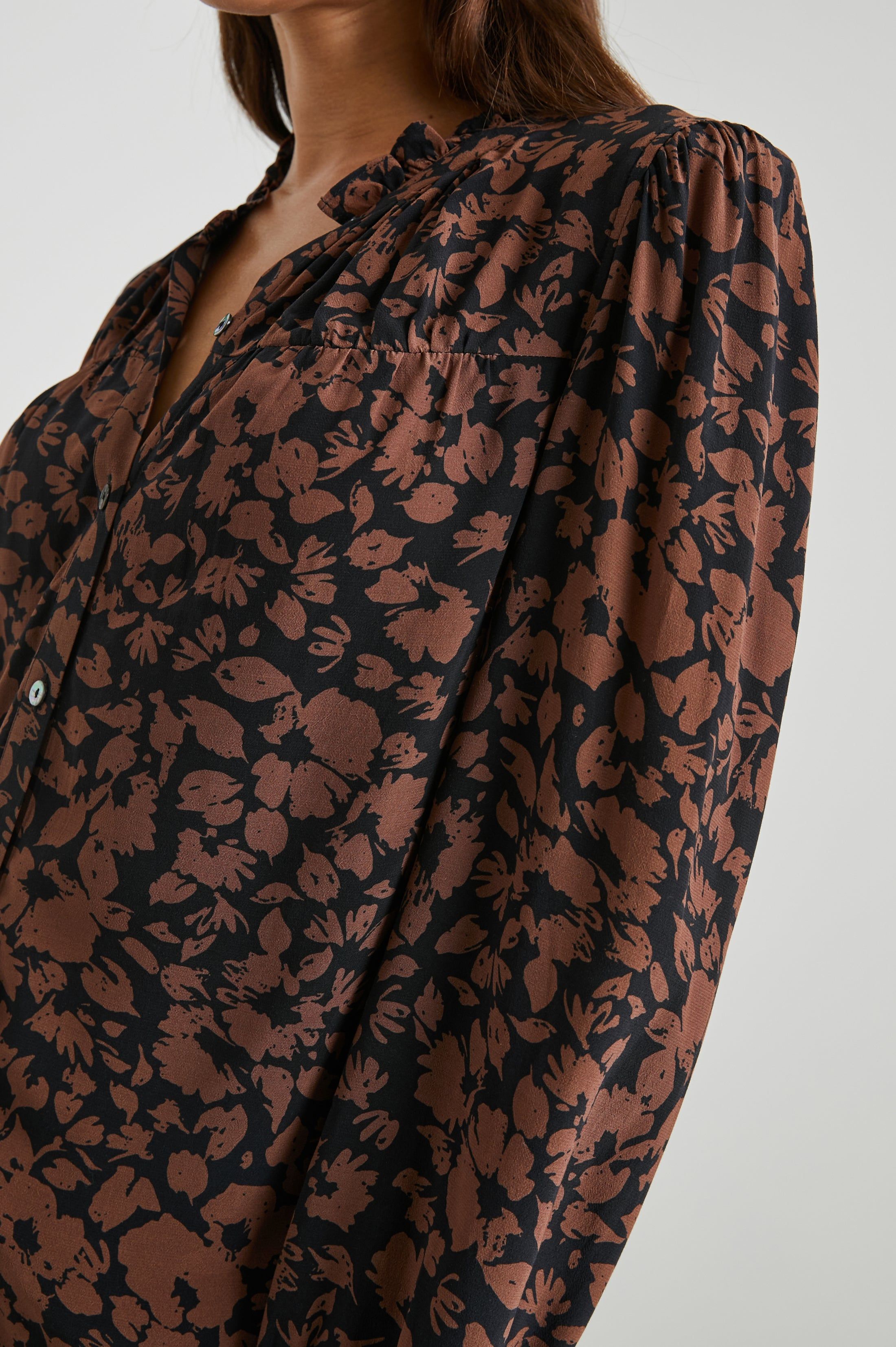 CAMILLE TOP - GARDEN SILHOUETTE sold by Rails product image thumbnail 2