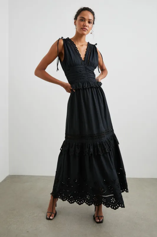 ESMERALDA DRESS - Black sold by Rails