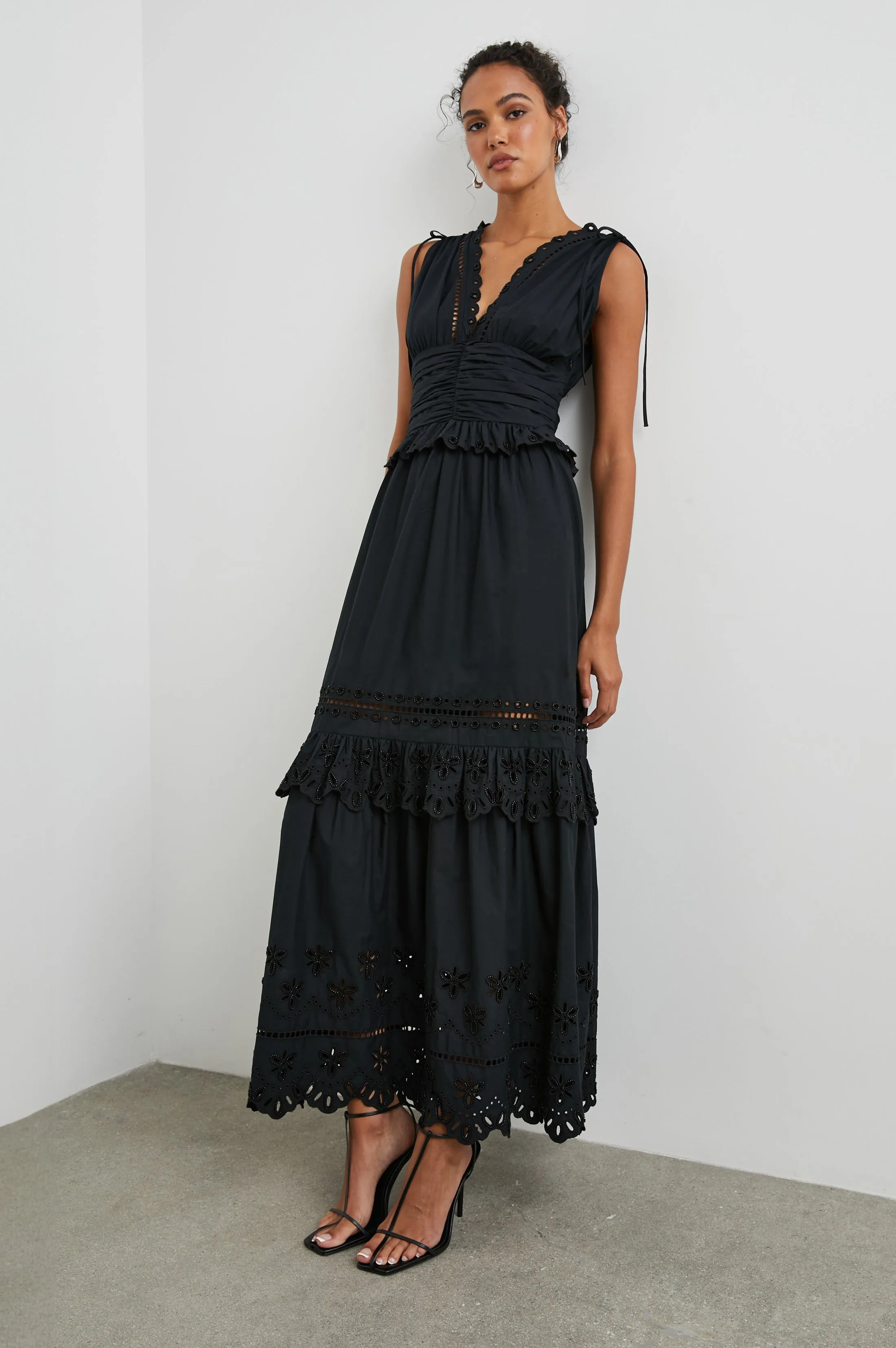 ESMERALDA DRESS - Black sold by Rails product image thumbnail 3