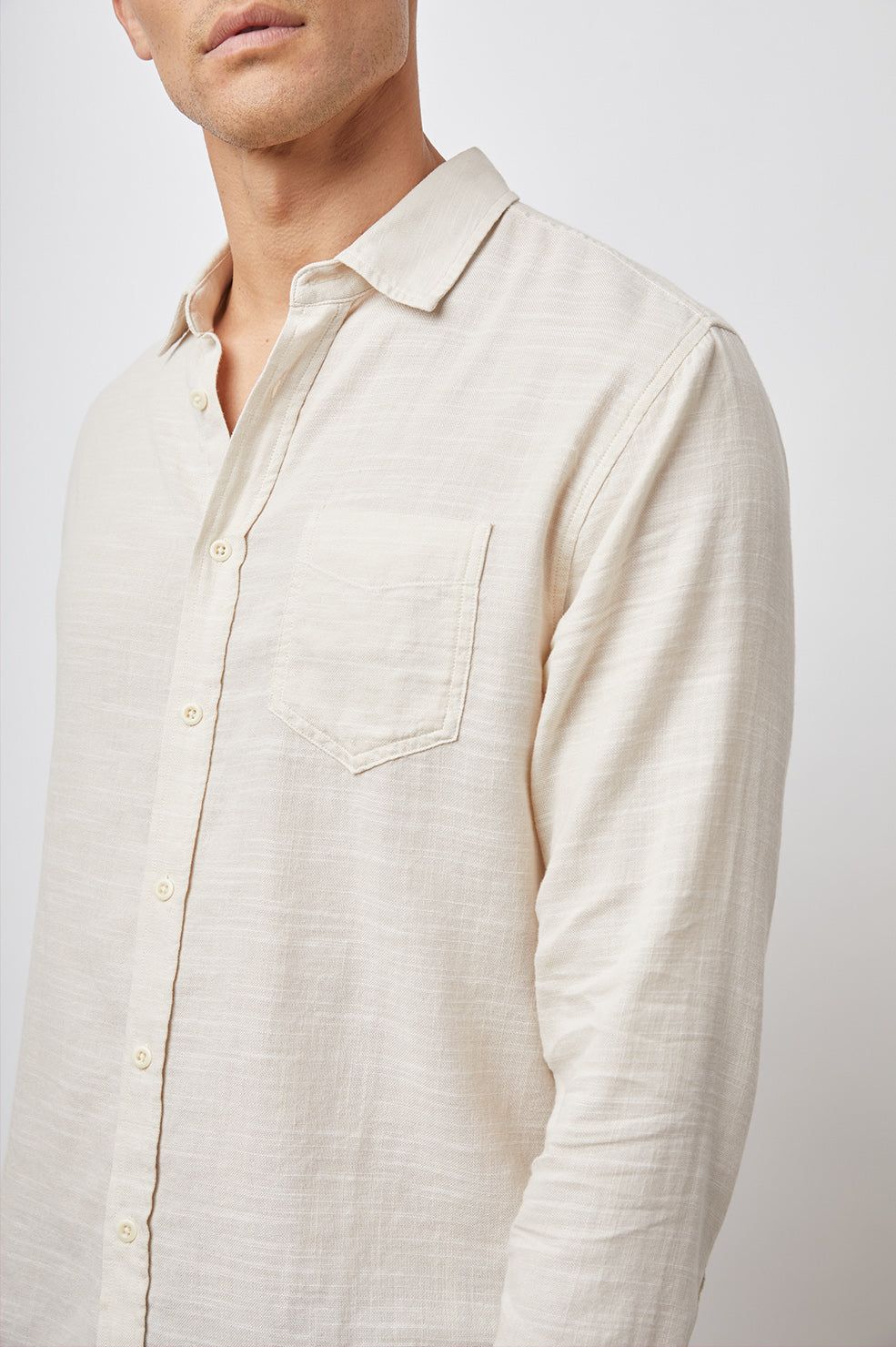 WYATT SHIRT - HUMMUS sold by Rails product image thumbnail 2
