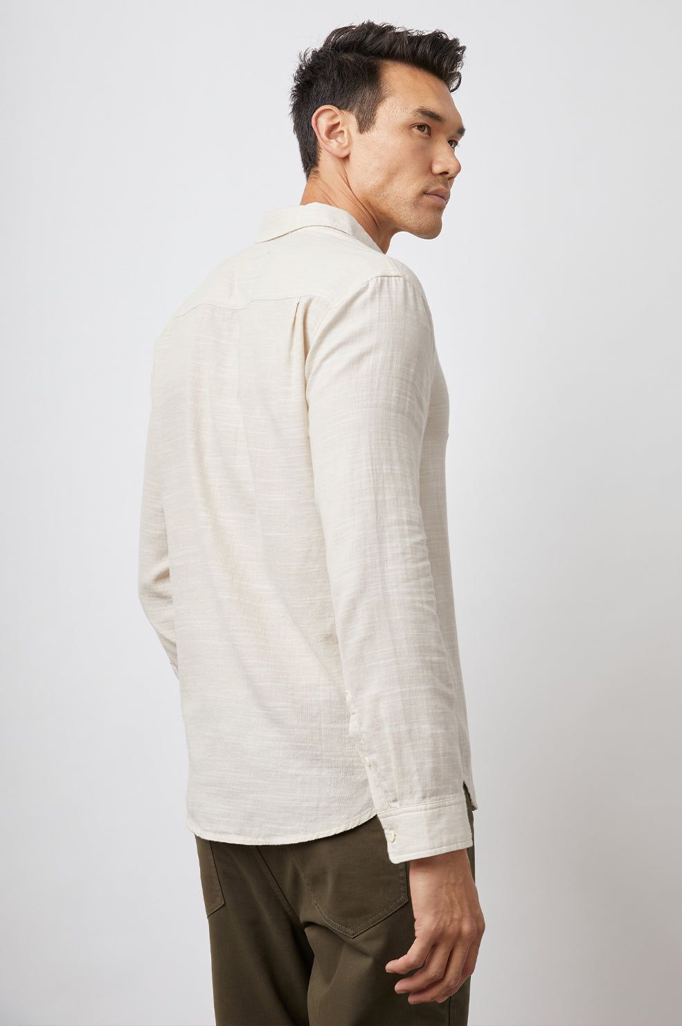 WYATT SHIRT - HUMMUS sold by Rails product image thumbnail 4