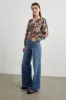 INDI TOP - NAVY WILDFLOWER sold by Rails