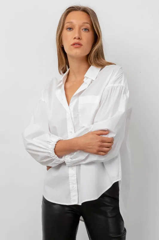 WINNIE TOP - WHITE sold by Rails