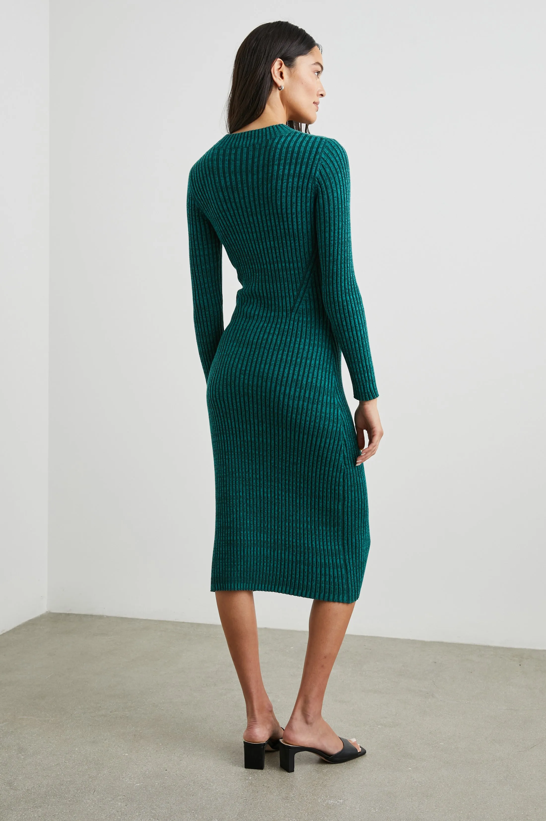 NELLIE DRESS - EVERGREEN sold by Rails product image thumbnail 5