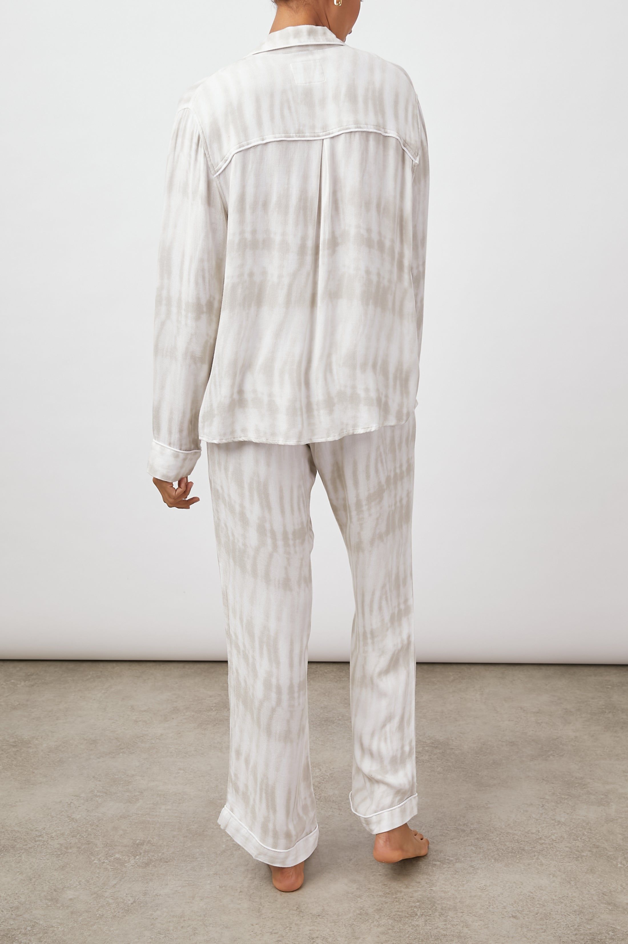 CLARA PAJAMA SET - IVORY CREAM TIDE sold by Rails product image thumbnail 3