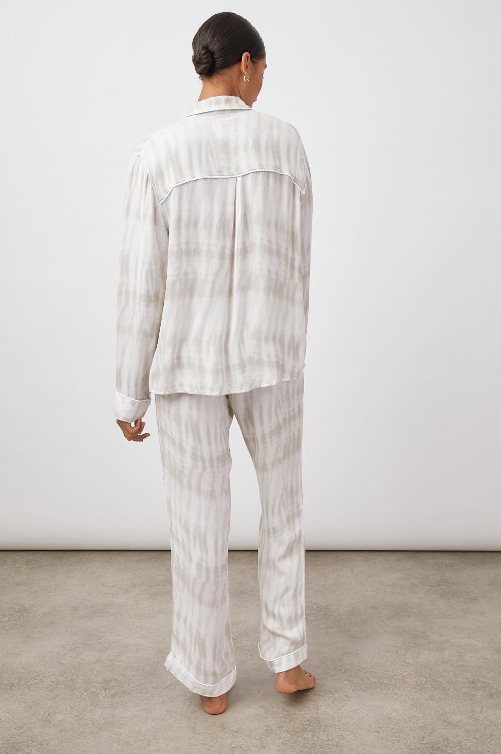 CLARA PAJAMA SET - IVORY CREAM TIDE sold by Rails product image thumbnail 3