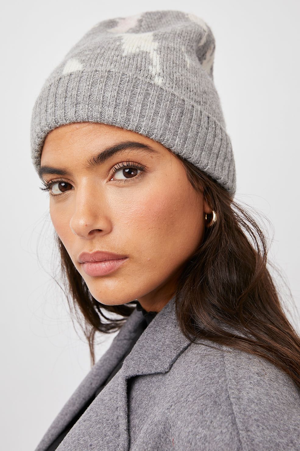 AUTUMN KNIT HAT - GREY TIE DYE sold by Rails product image thumbnail 2