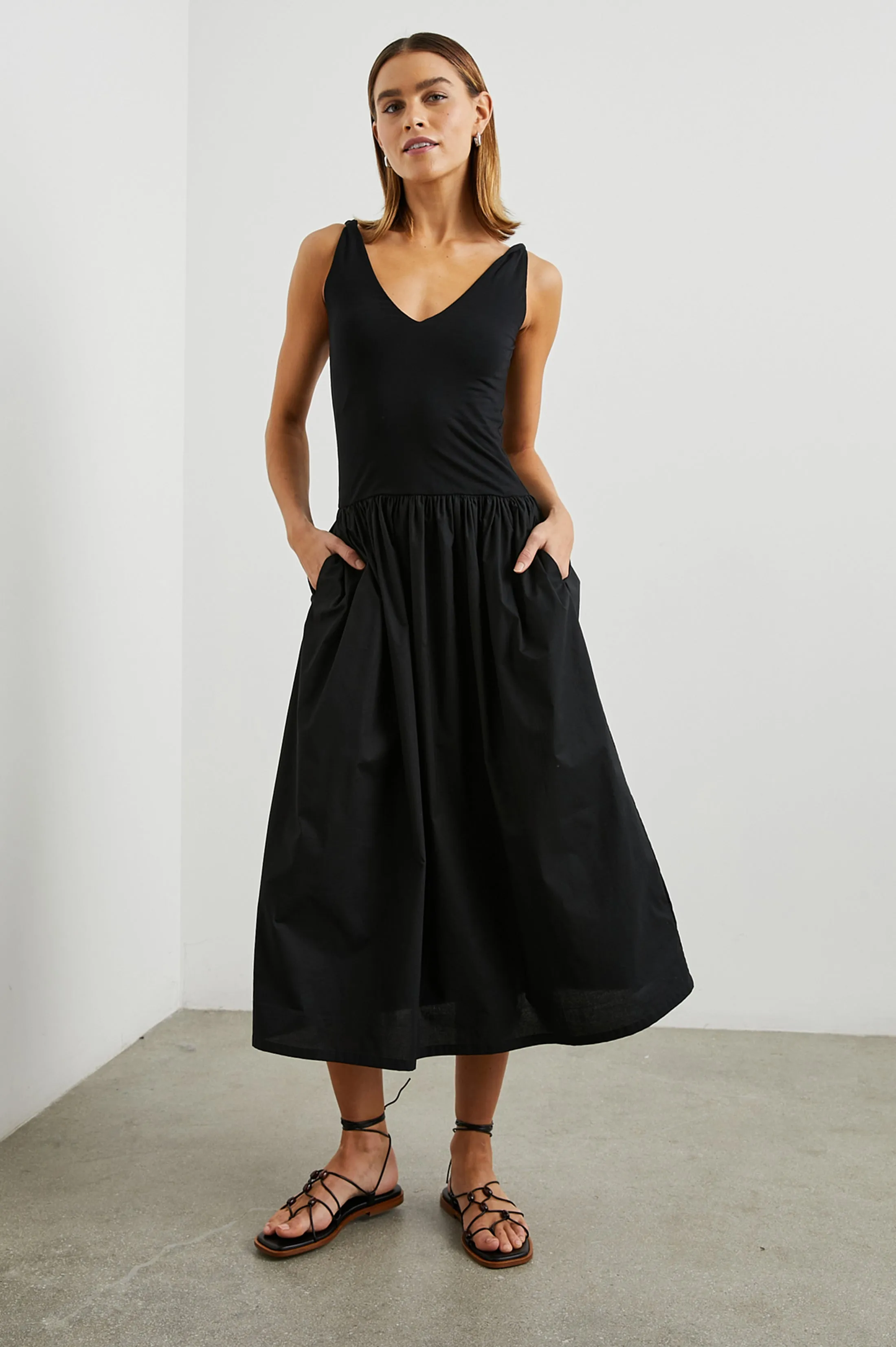 FRANCA DRESS - BLACK sold by Rails product image thumbnail 3