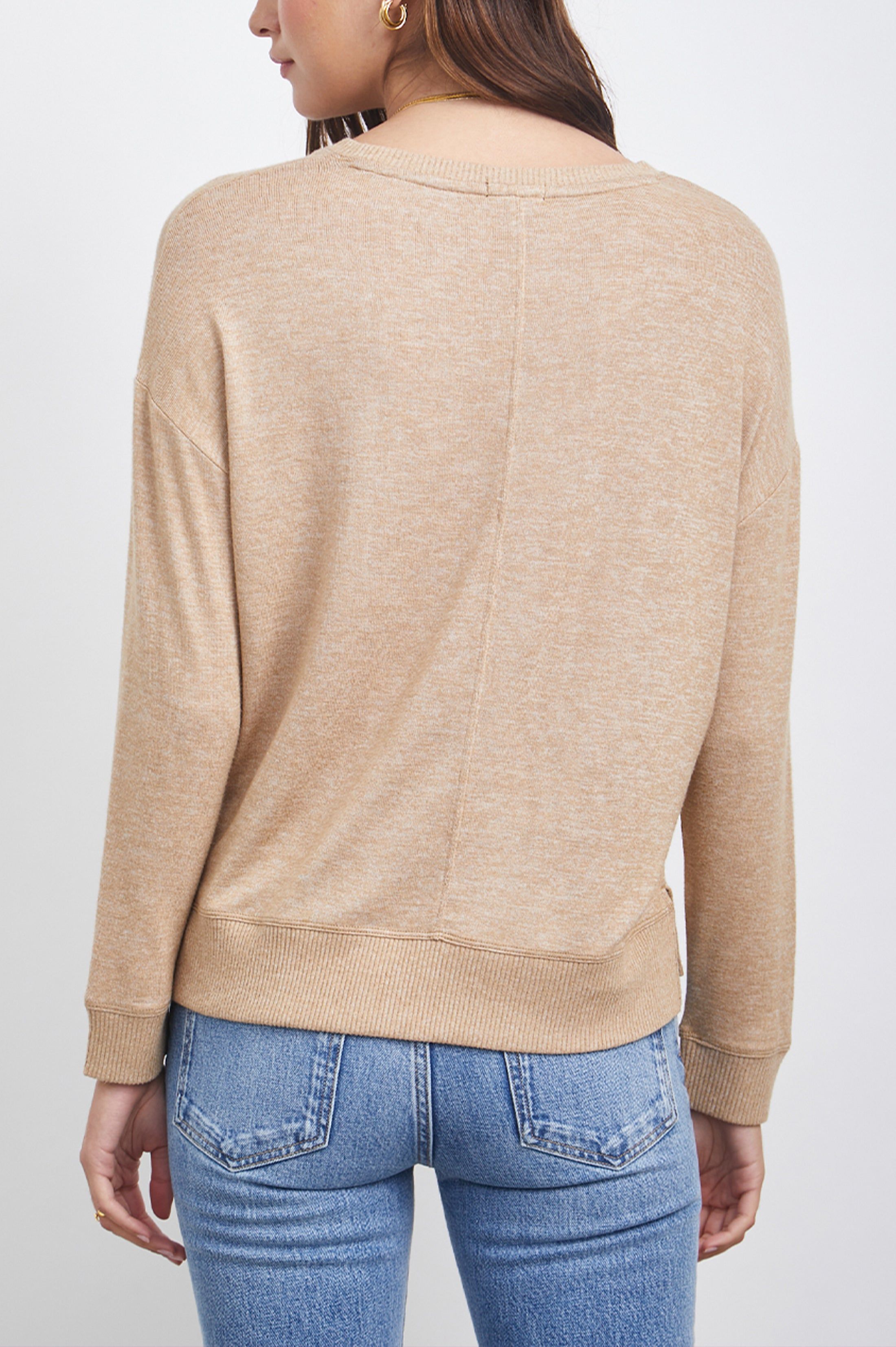 IGGY TOP - HEATHER CAMEL sold by Rails product image thumbnail 4