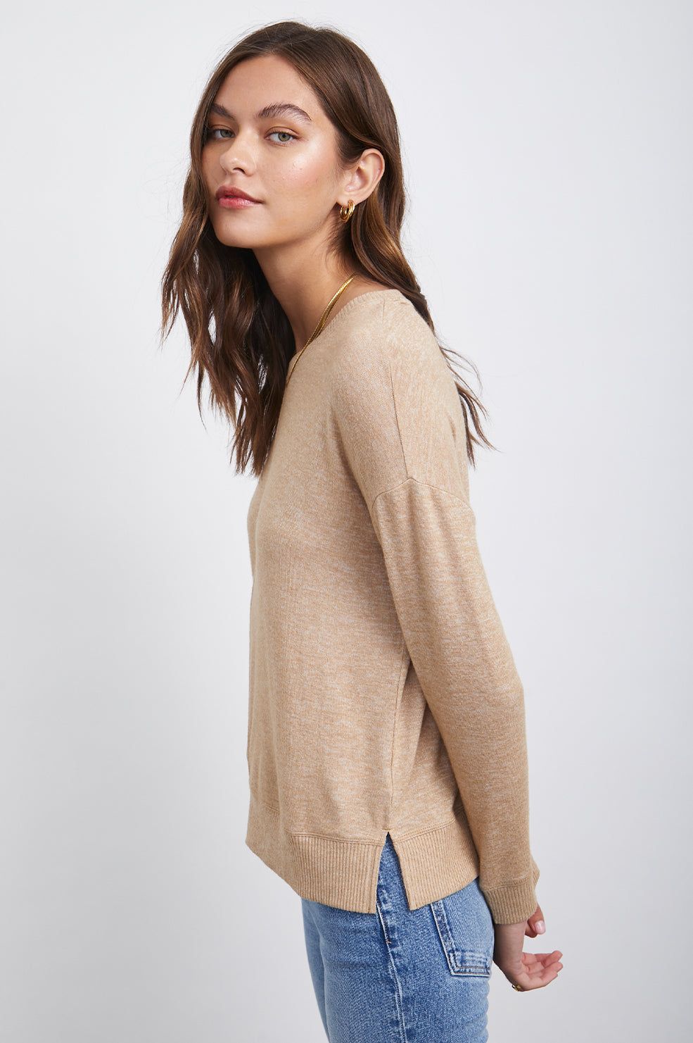 IGGY TOP - HEATHER CAMEL sold by Rails product image thumbnail 4