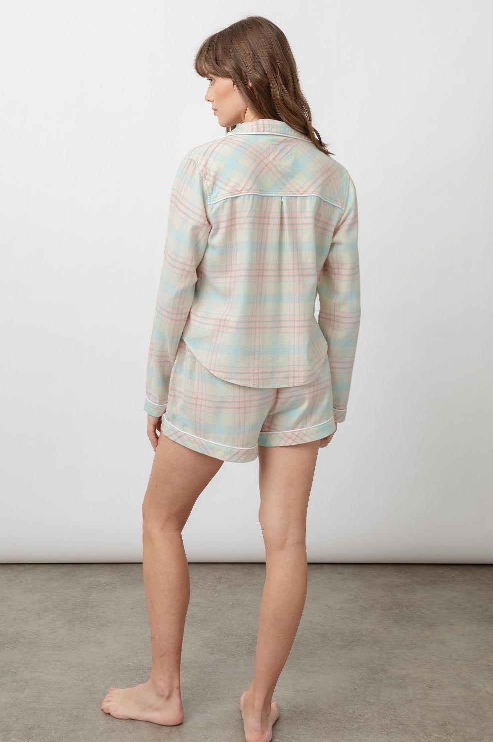 KELLEN PAJAMA SET - CANDY PEACH sold by Rails product image thumbnail 4