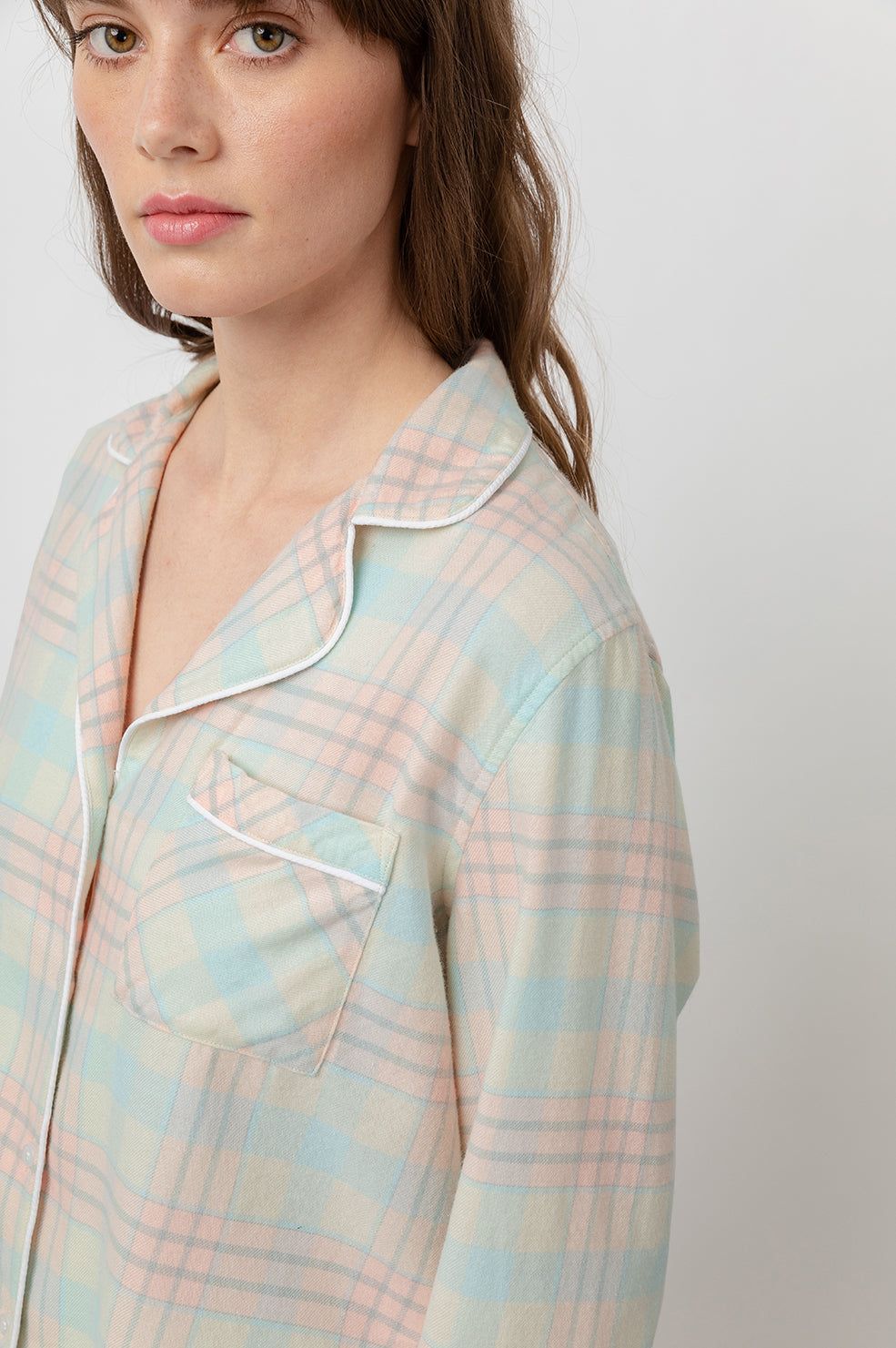 KELLEN PAJAMA SET - CANDY PEACH sold by Rails product image thumbnail 2