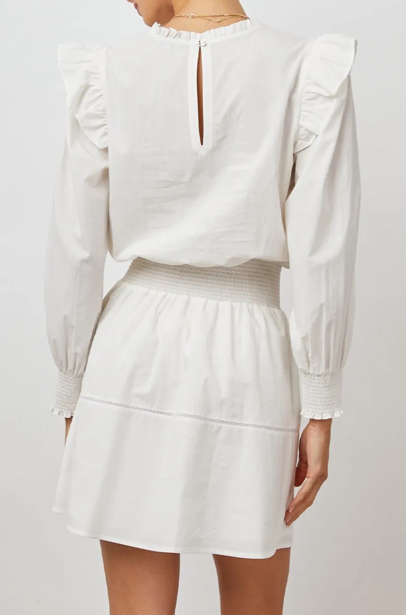 FAREN DRESS - WHITE sold by Rails product image thumbnail 3