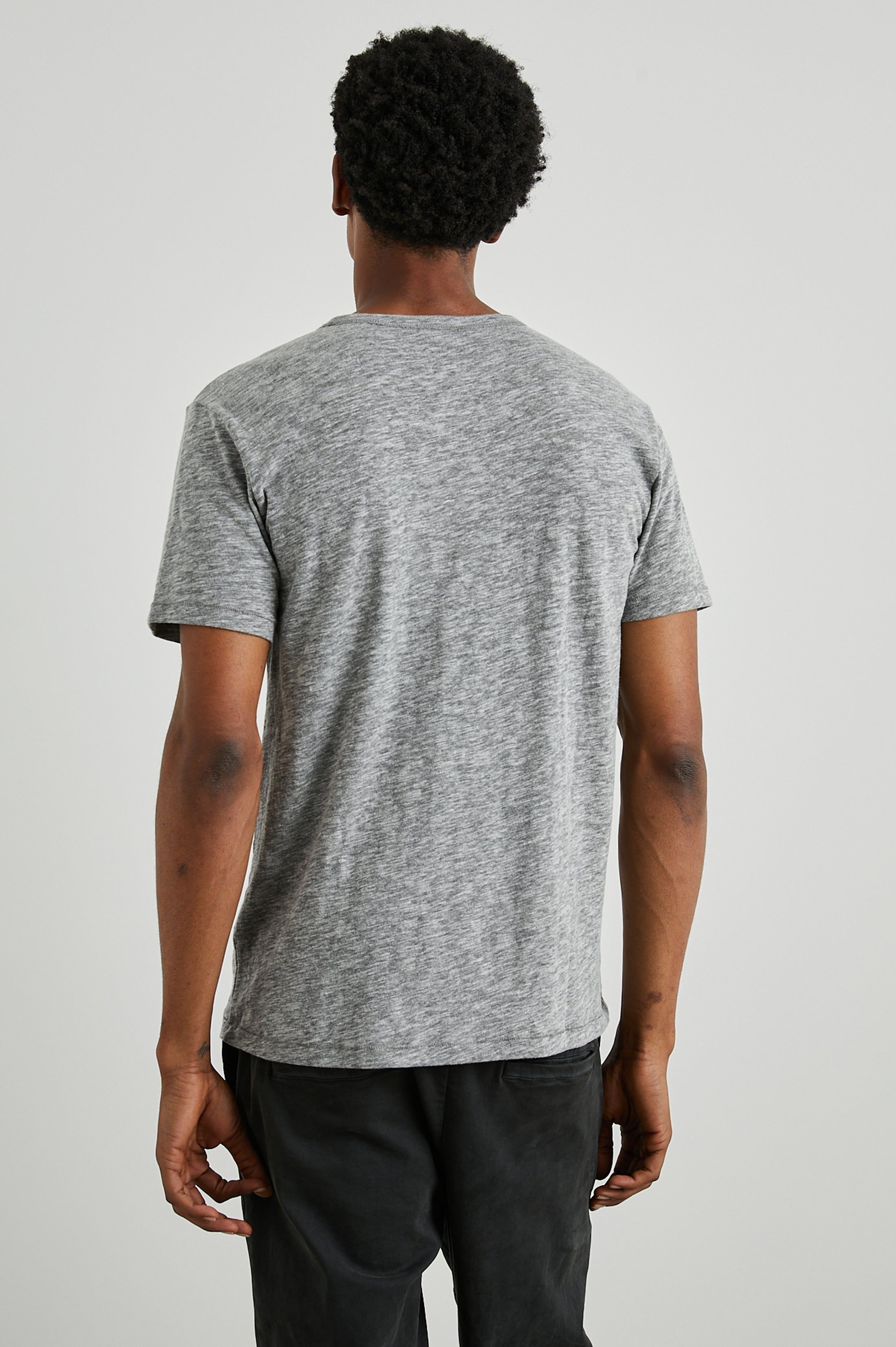 SKIPPER T-SHIRT - HEATHER GREY sold by Rails product image thumbnail 5