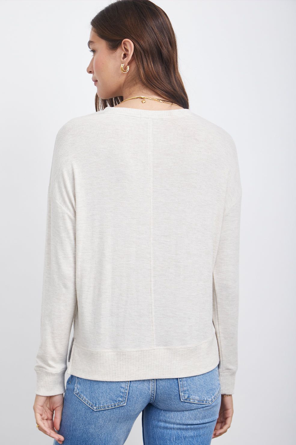 IGGY TOP - MOONLIGHT MELANGE sold by Rails product image thumbnail 5