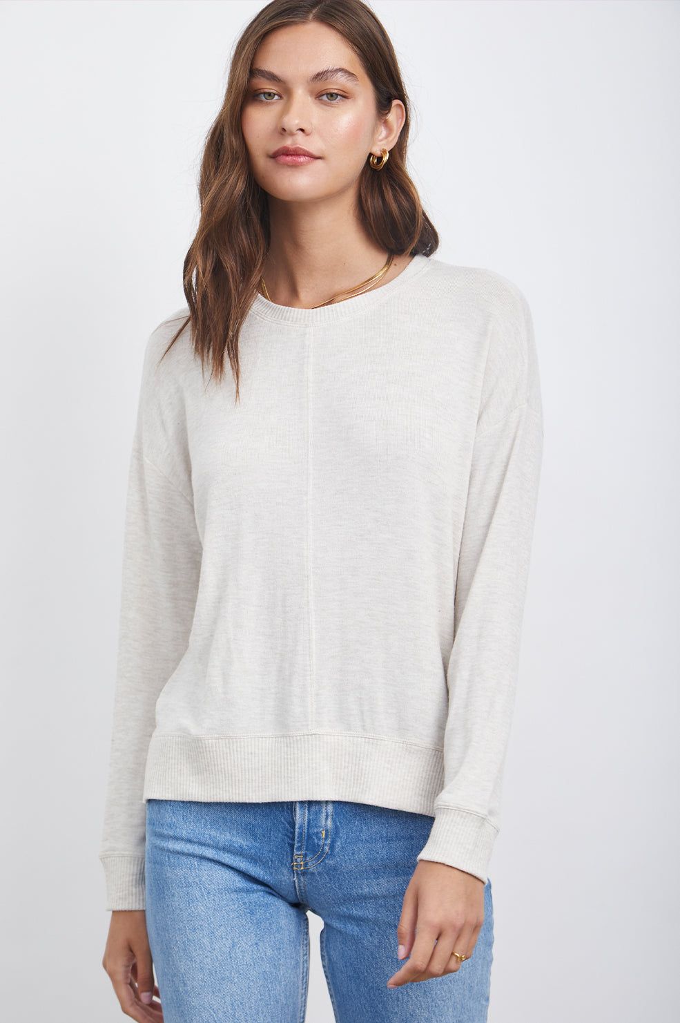 IGGY TOP - MOONLIGHT MELANGE sold by Rails product image thumbnail 3