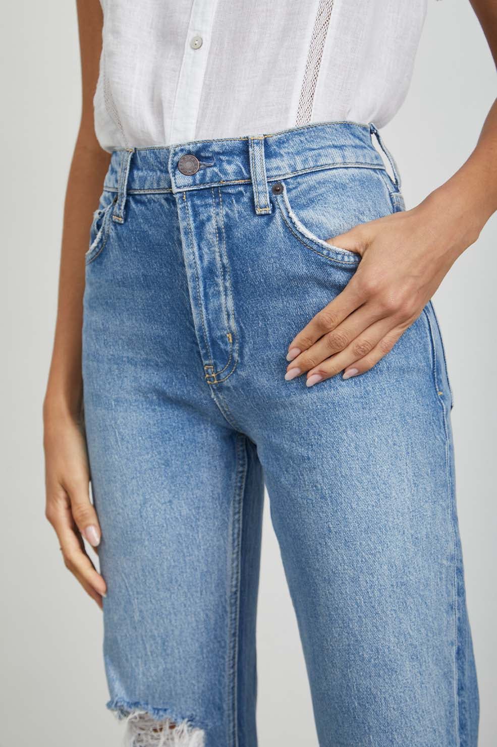 TOPANGA STRAIGHT - FADED BLUE DESTROY sold by Rails product image thumbnail 2