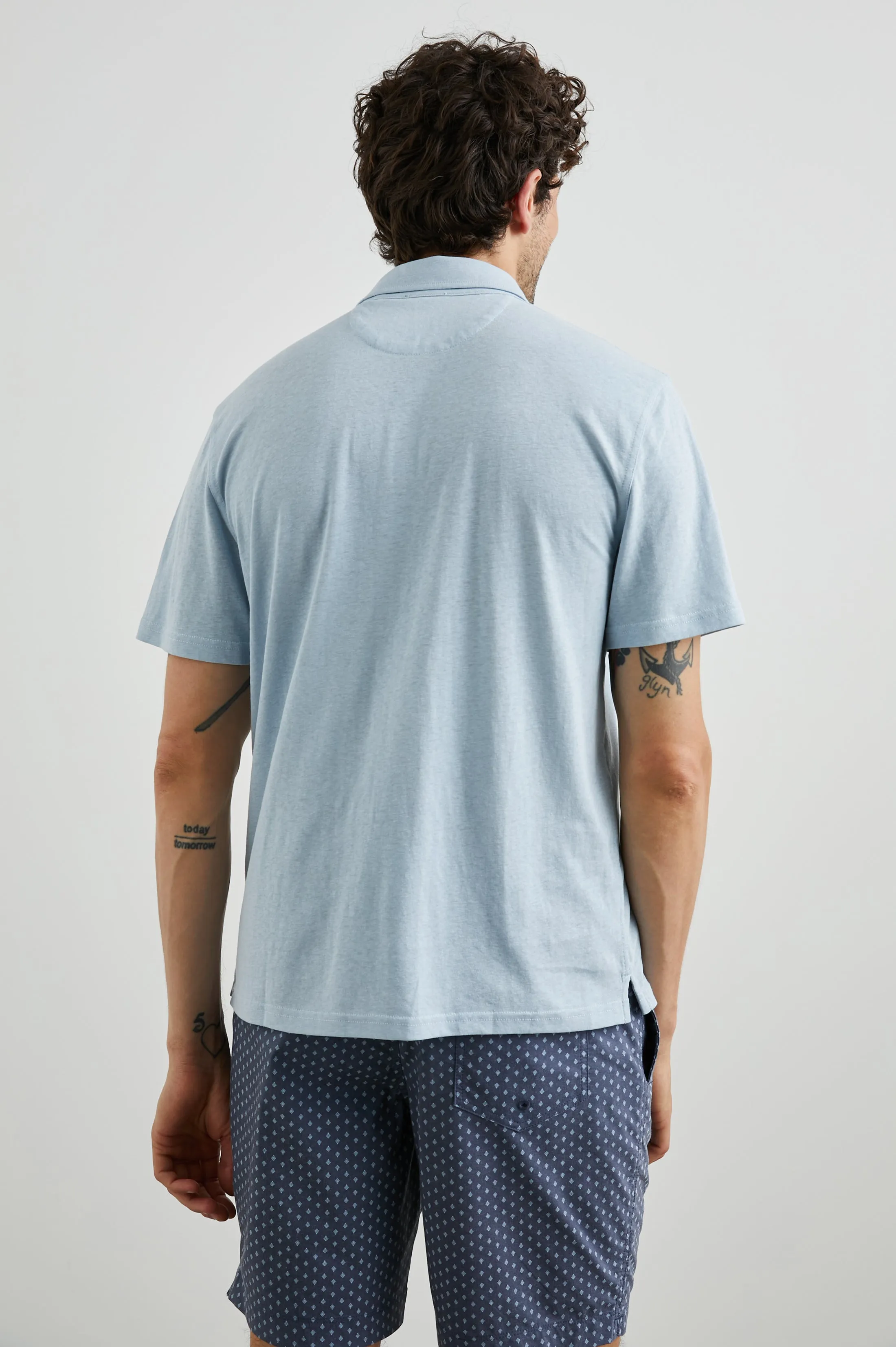 LEVANT POLO SHIRT - CIELO sold by Rails product image thumbnail 4